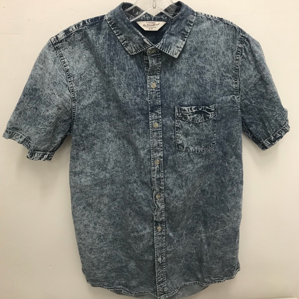 Acid washed men’s shirt